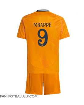 Real Madrid Kylian Mbappe #9 Echipament de Fotbal Replică 2024-25 Copii Deplasare (+ Șorturi)